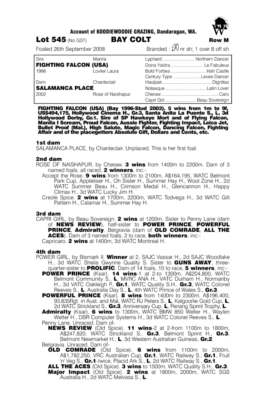 Rontomdan - pedigree