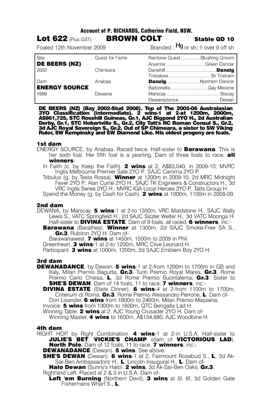 Twenty Carats - pedigree