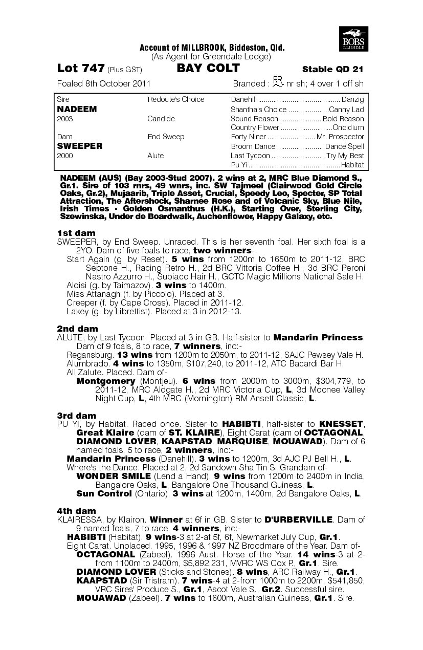 Sun Heat (AUS) - pedigree