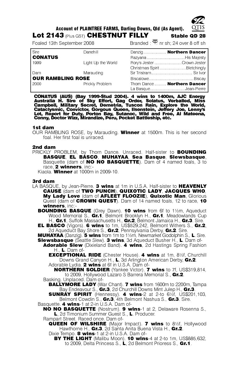 Navaho Rose - pedigree