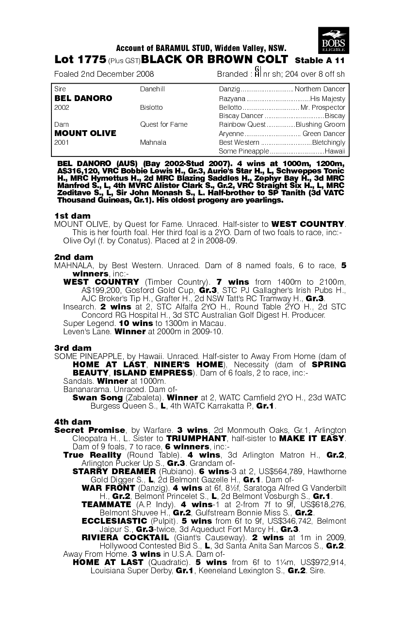 Galma Ilchim - pedigree