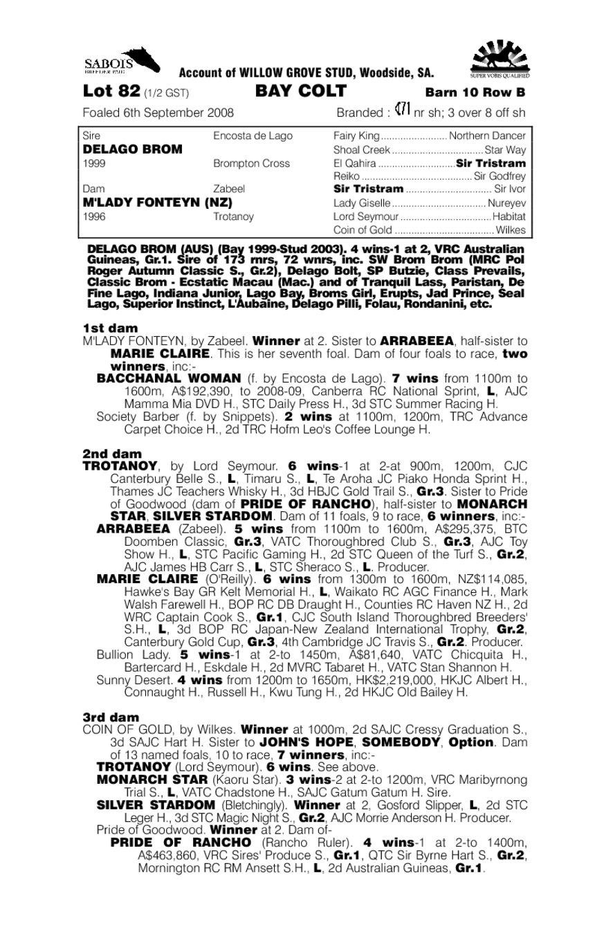 I Feel Good - pedigree