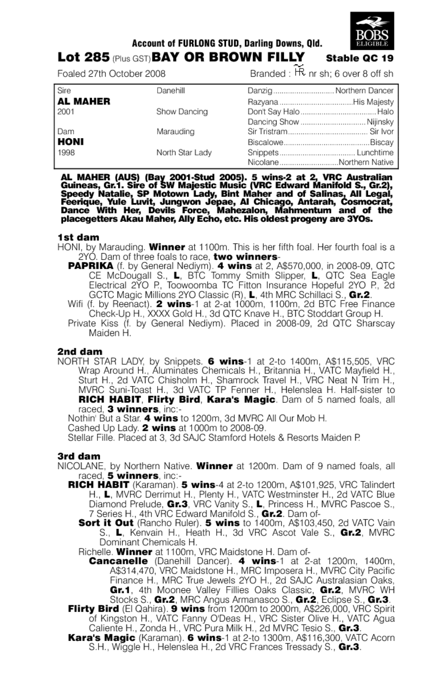 Geniemac (AUS) - pedigree