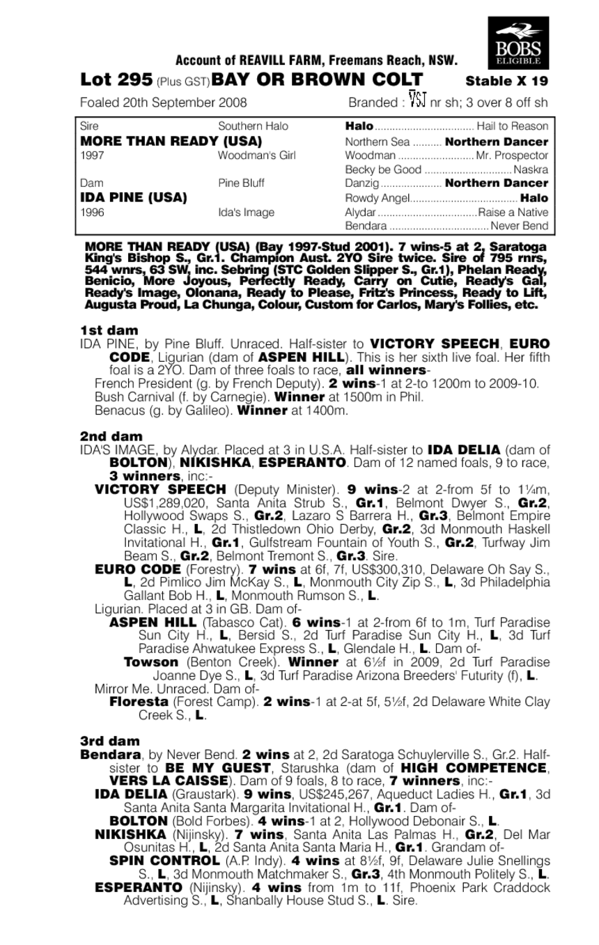 On Full Alert - pedigree