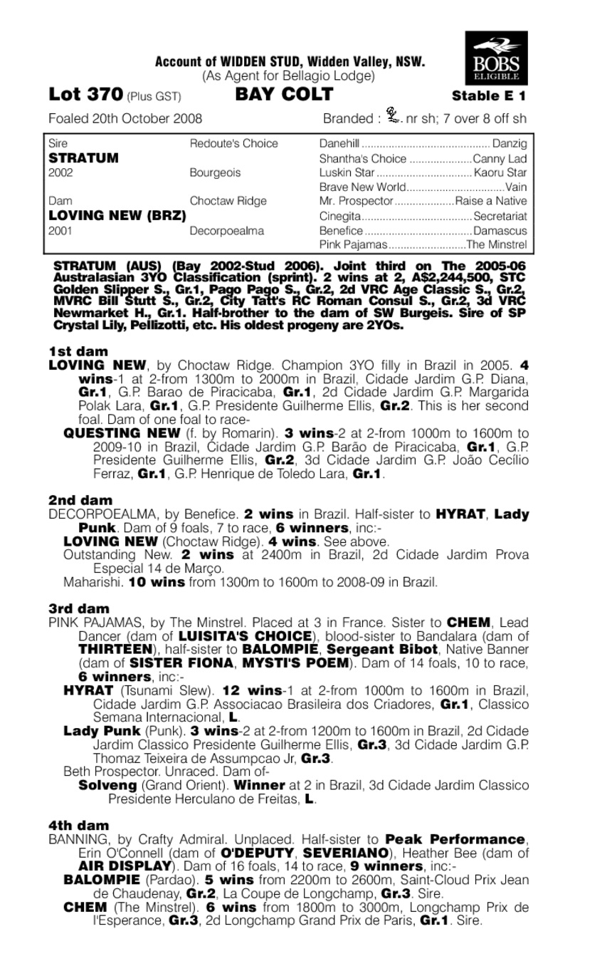 Dark Matter - pedigree