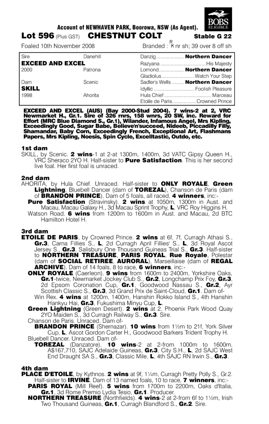 Mint Condition - pedigree