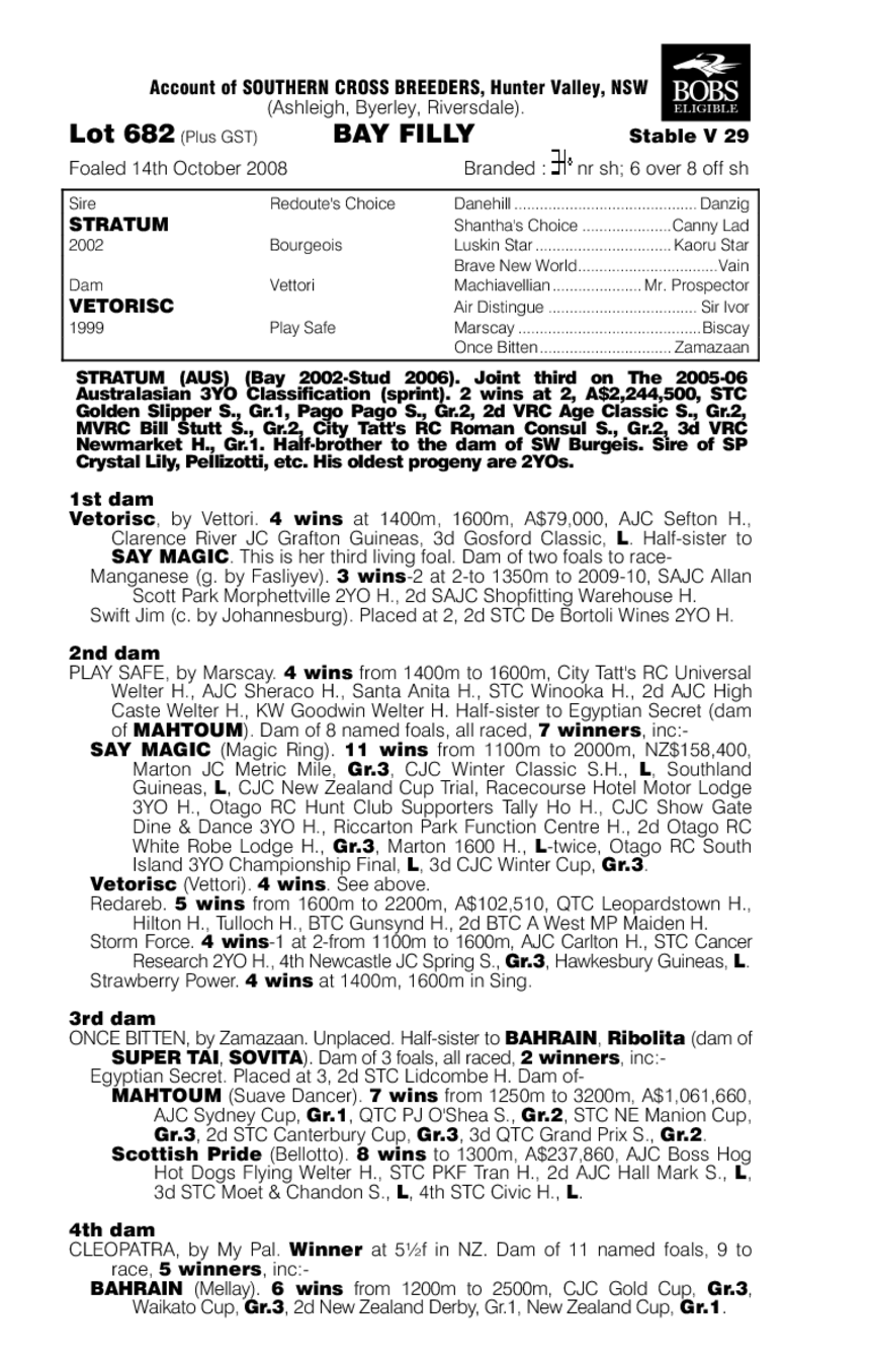 Lysistrata - pedigree