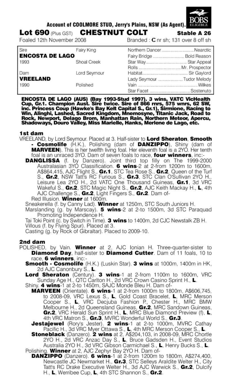 De Nederlanden - pedigree