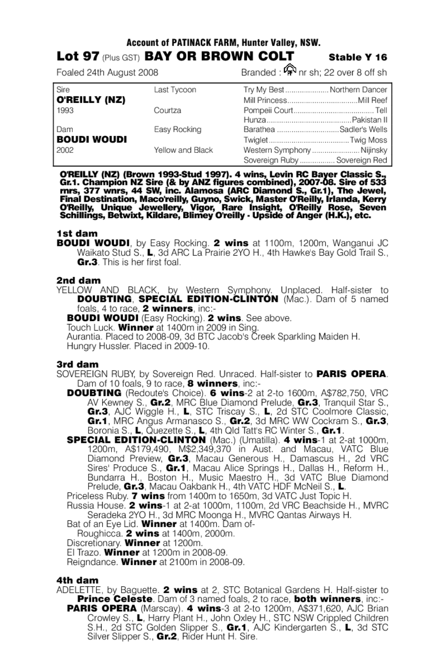 Chunky Monkey - pedigree