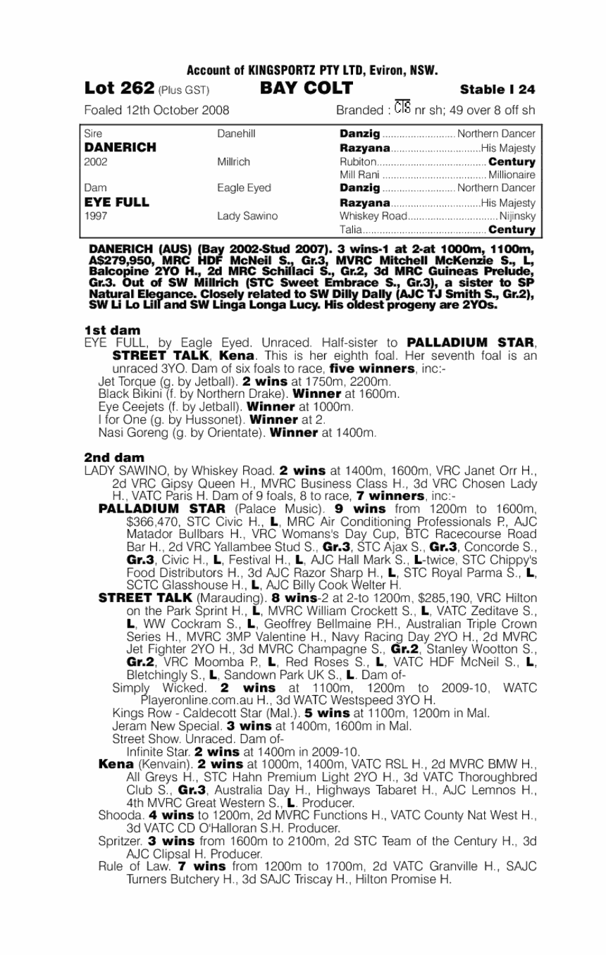 Namdo Mussang - pedigree