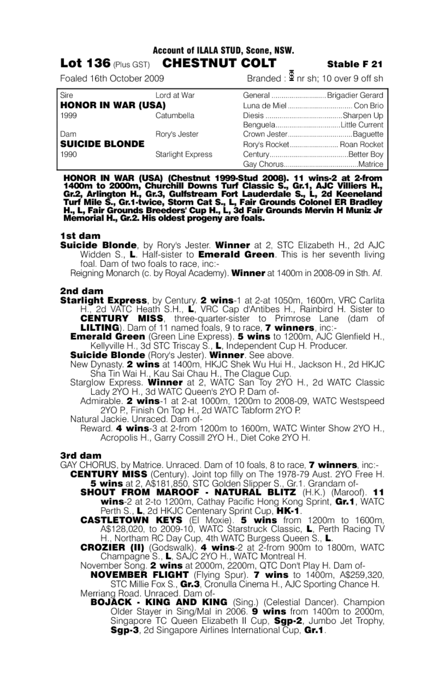 Special Ops - pedigree