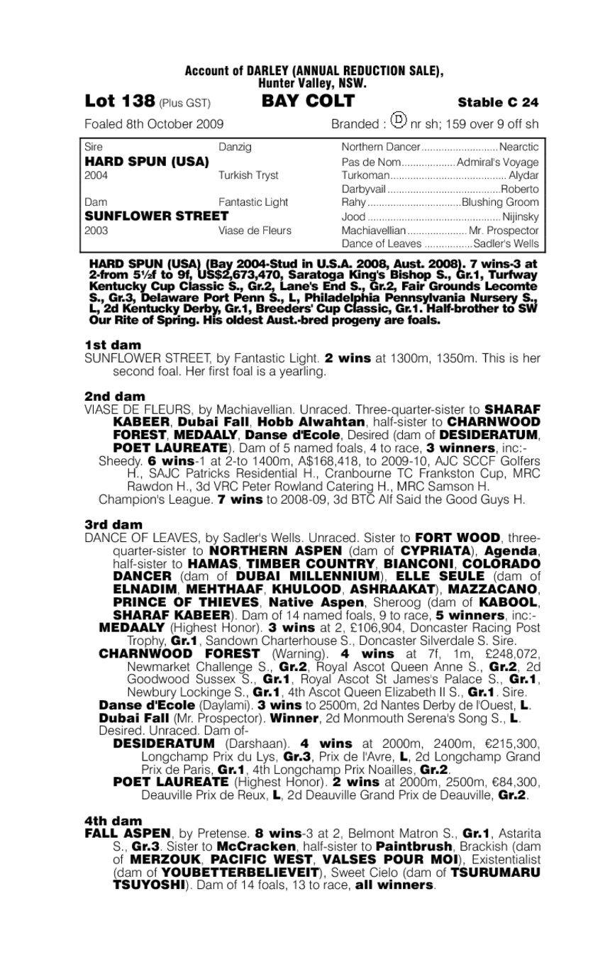 King's Spun - pedigree