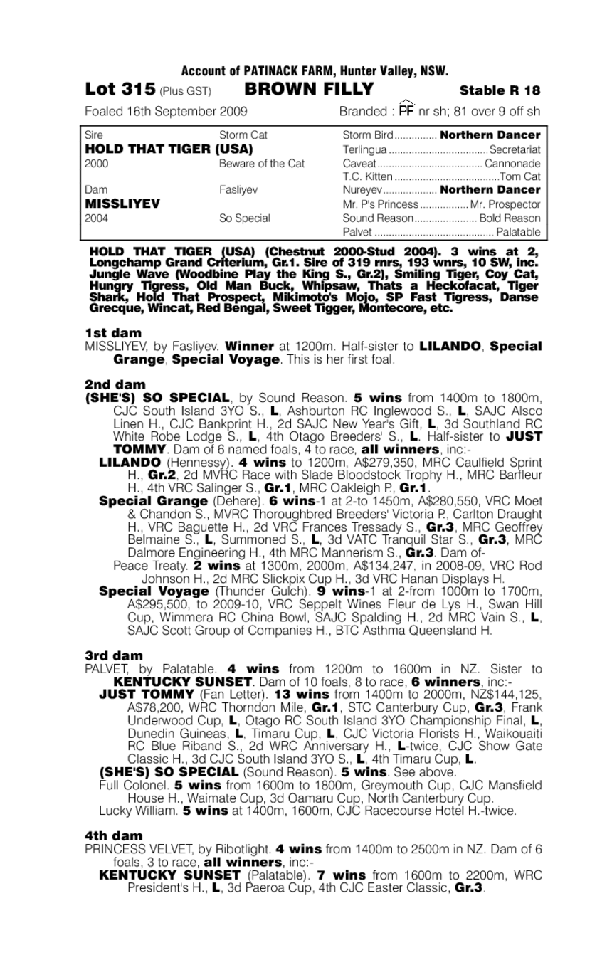 Mahoe Lass (AUS) - pedigree