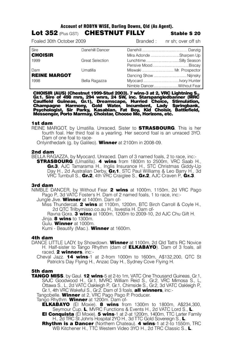 Our Miss Ci - pedigree