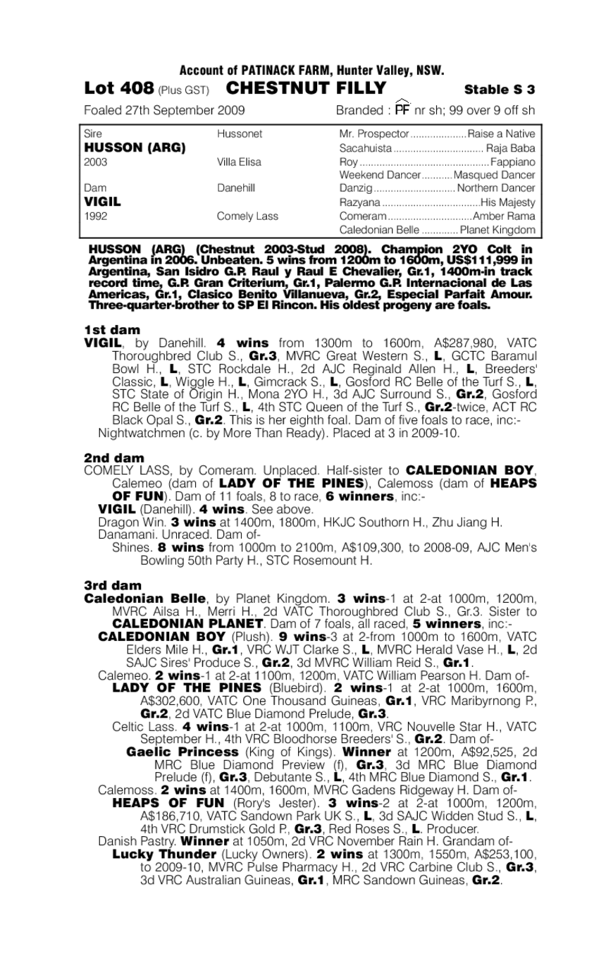 Liturgical - pedigree