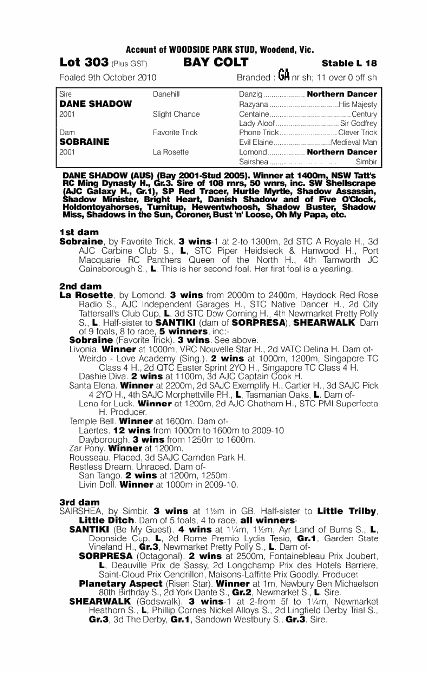 Boomerang Deluxe (AUS) - pedigree