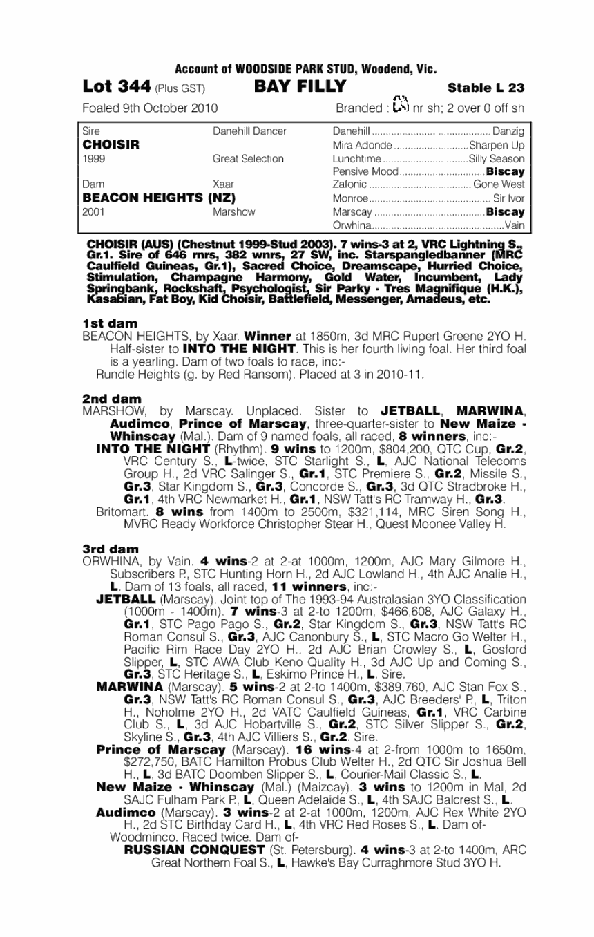 Into The Diamonds - pedigree