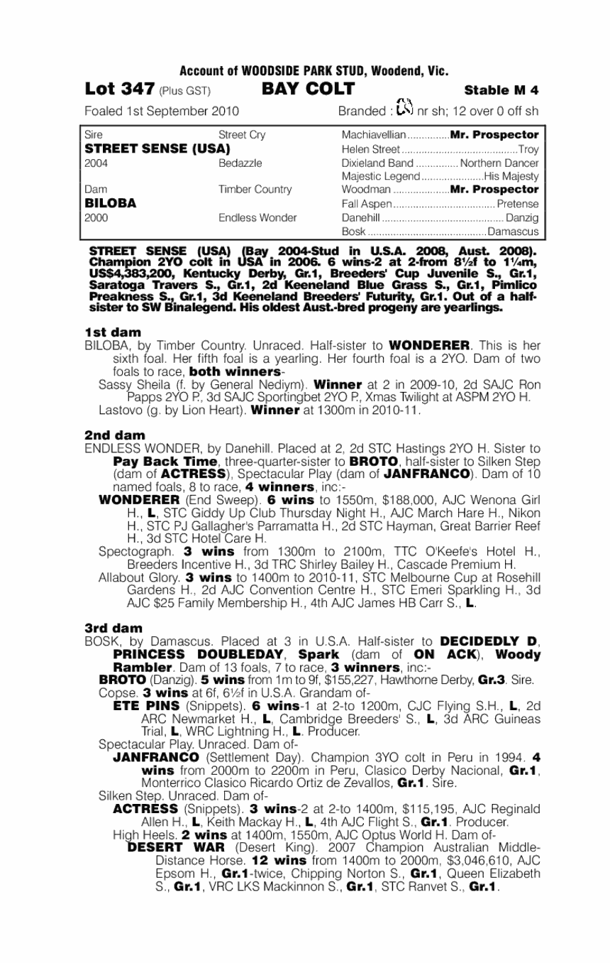 Super Sun (AUS) - pedigree