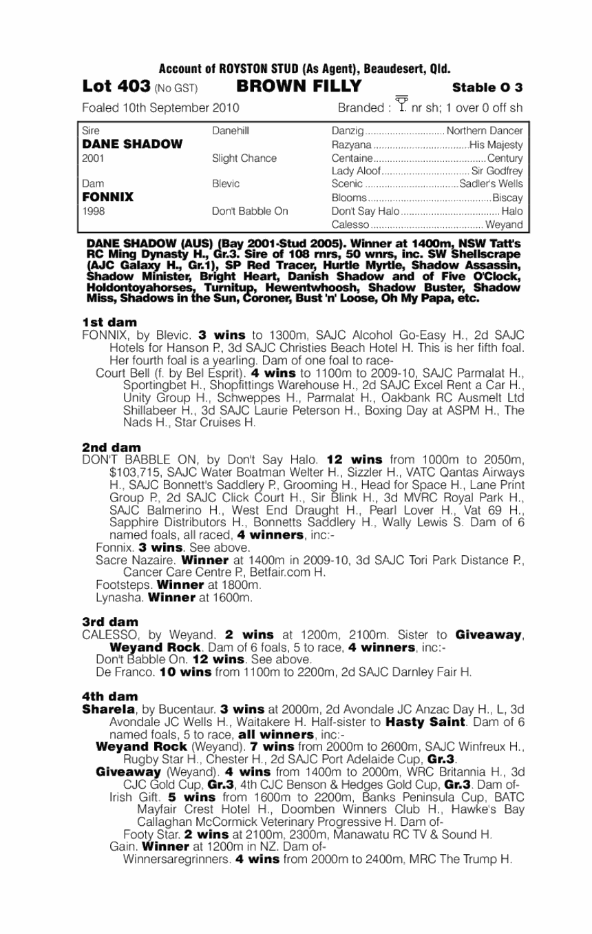 Somethingaboutruby - pedigree