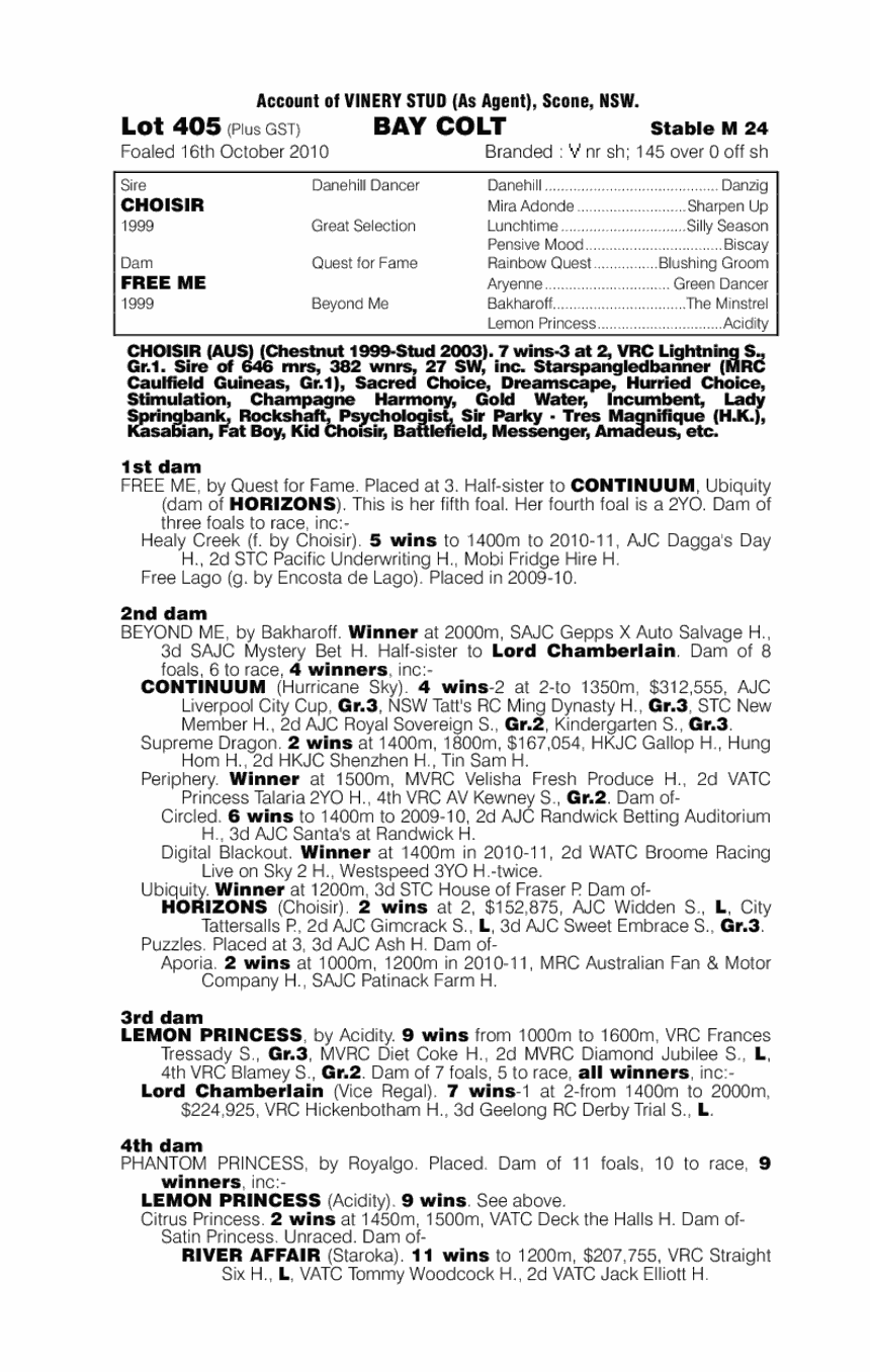 Clairvaux - pedigree