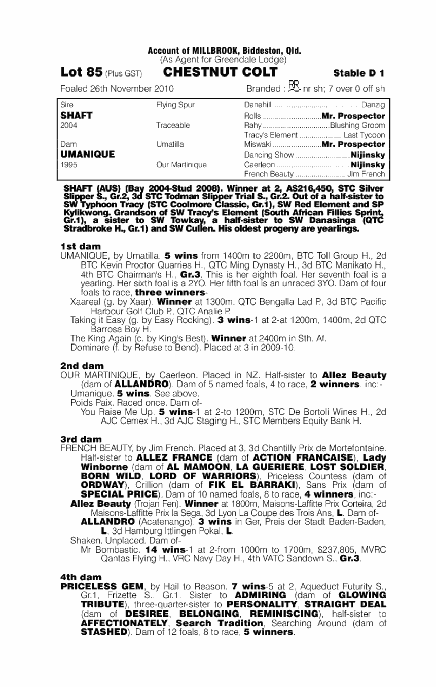 Mischeviousmissile (AUS) - pedigree