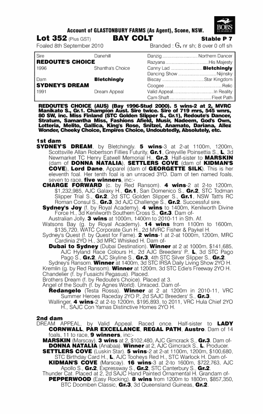 The King's Cross - pedigree