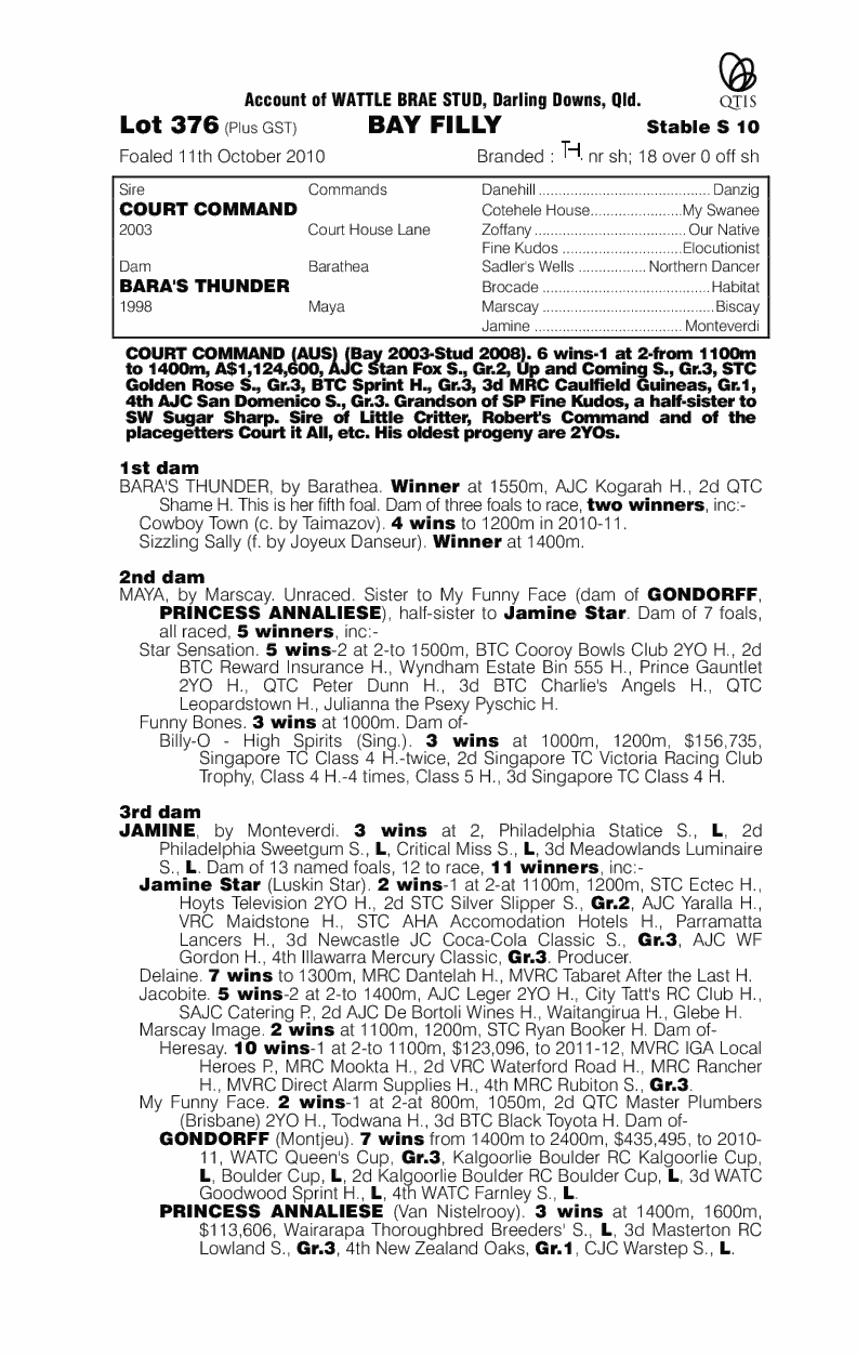 Cowboy's Girt - pedigree