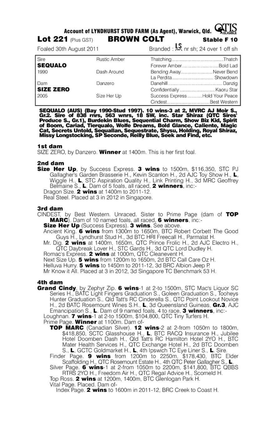 Laughing Lord (AUS) - pedigree