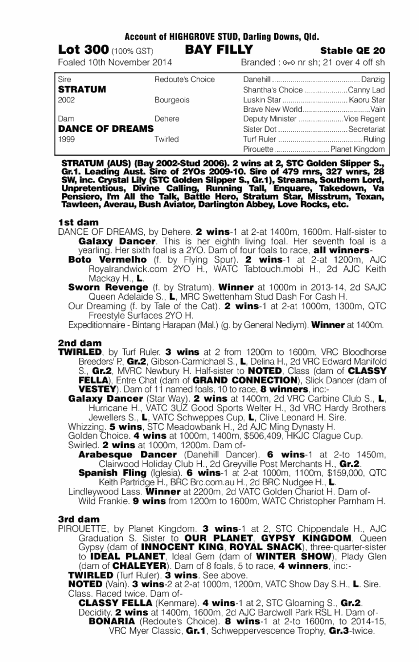 Jefe (AUS) - pedigree