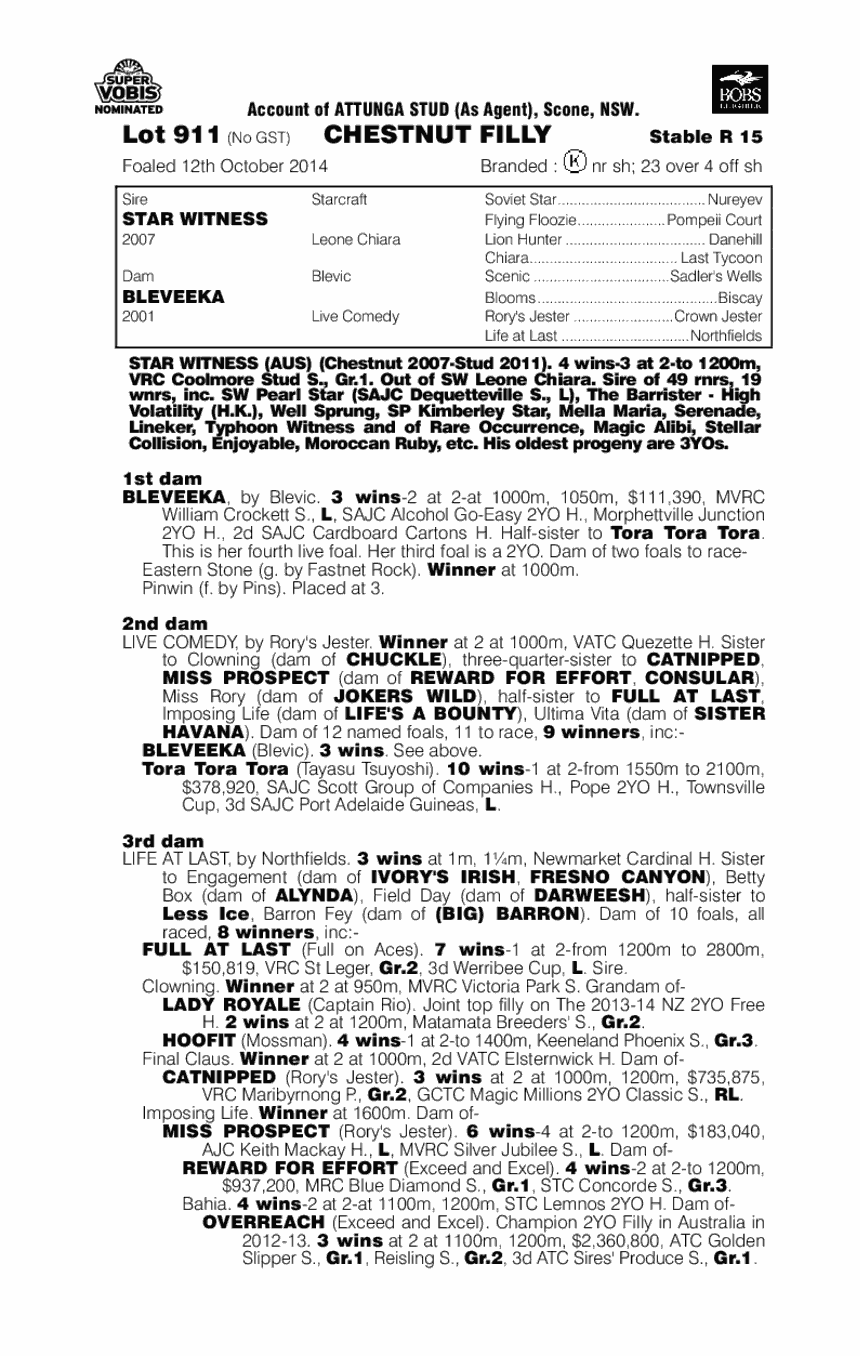 Shesees Everything (AUS) - pedigree